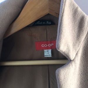 BARNEYS Petite Camel Coat